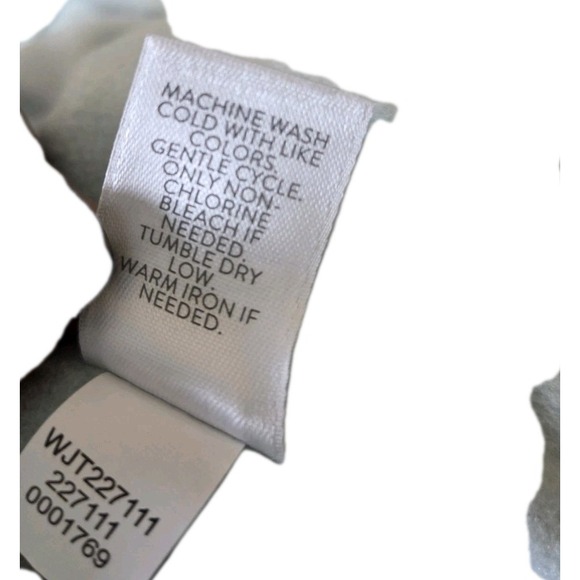 J. Jill Plaid Zip Up Puffer Vest Women's Size S Sleeveless Fleece Lined Winter - Picture 5 of 10